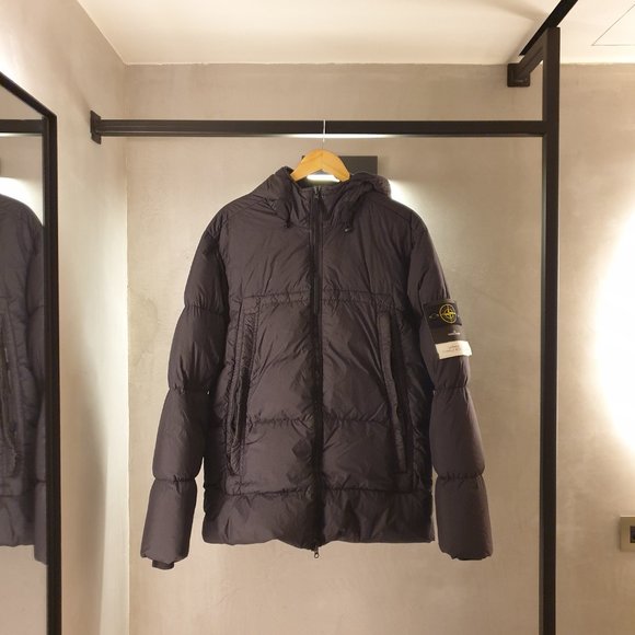 Stone Island Crinkle Reps Down Jacket ‘Black’ - Picture 11 of 11